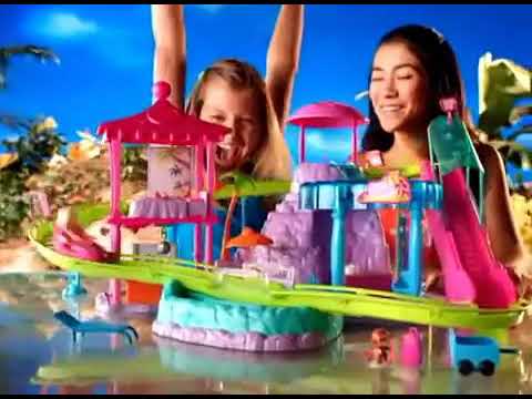 Parque da Polly Montanha Russa - Brinquedo da Polly Pocket em Portugues 