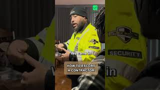 How To Escort a Contractor