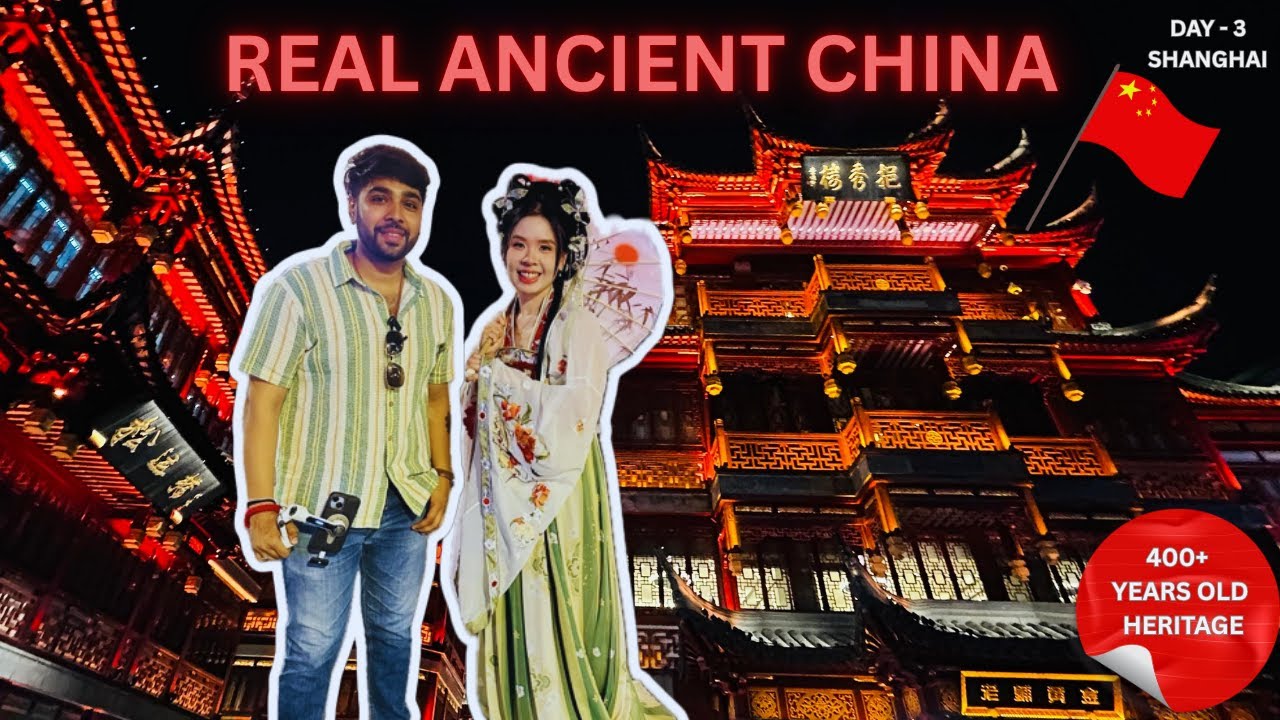 Exploring 400-Year-Old Yu Garden Shanghai | Traditional China + Shopping Mall | Day - 3 (Part- 2)