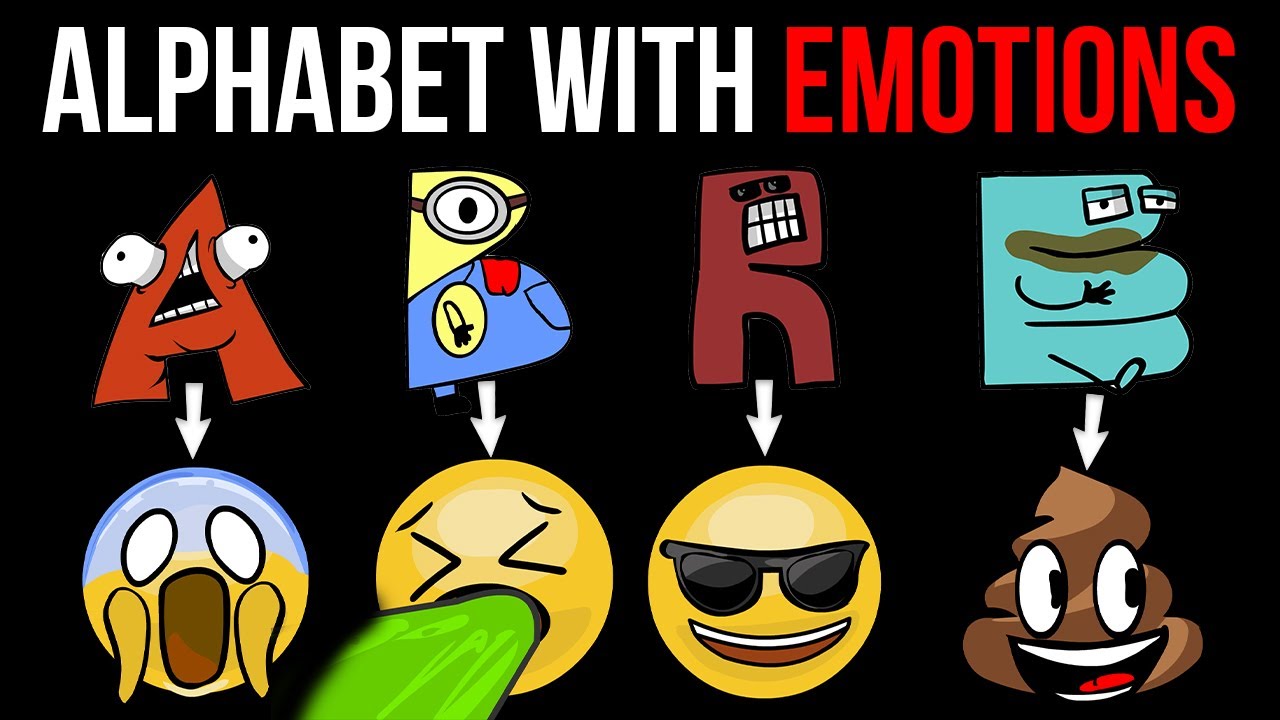 Emoji Lore but Alphabet Lore Faces 