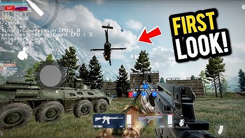 New BATTLEFIELD Mobile? FIRE FRONT 60fps Gameplay (Alpha Test)