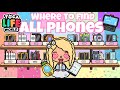 WHERE TO FIND ALL PHONES IN TOCA LIFE WORLD ** INCLUDING ALL FREE PHONES