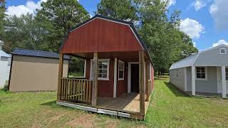 12x32 Deluxe Lofted Cabin