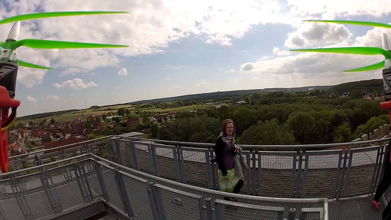 Quadrocopter Rundflug durch Weferlingen