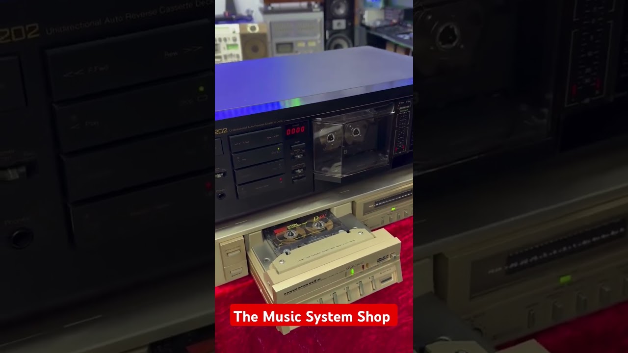 Nakamichi RX-202 Stereo Cassette Deck Marantz Linear Mechanism Stereo Cassette 