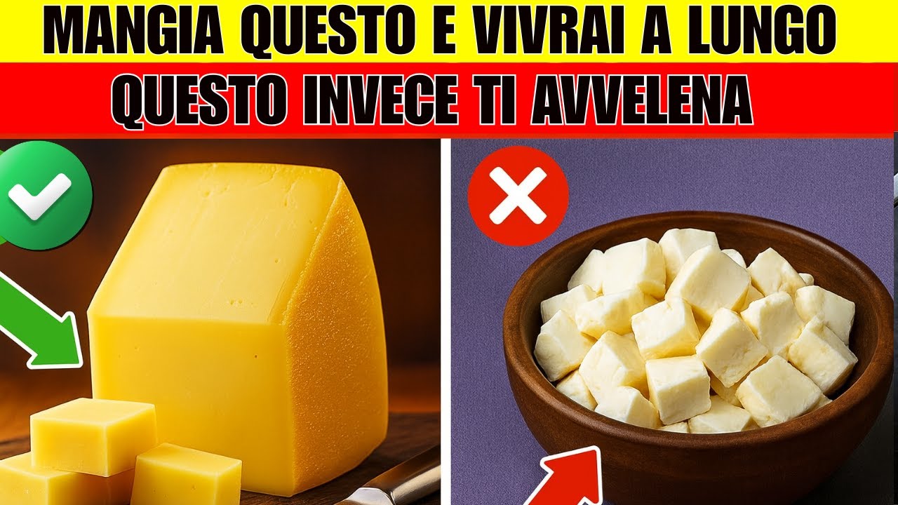 SCOPRI 4 Formaggi da Evitare ASSOLUTAMENTE (E i 4 che DEVI Mangiare ...
