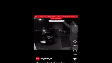 Hacking rolls Royce stolen rolls Royce Relay attack Rolls Royce uk 🇬🇧 stolen cars