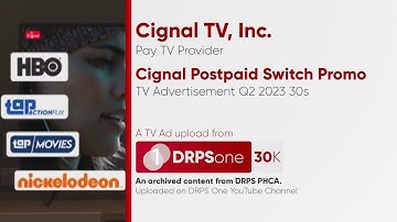 Cignal Postpaid Switch Promo TV Ad Q2 2023 30s (Philippines)