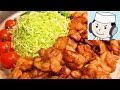 Fried chicken using many garlics♪ ニンニクまみれの鶏のから揚げ♪