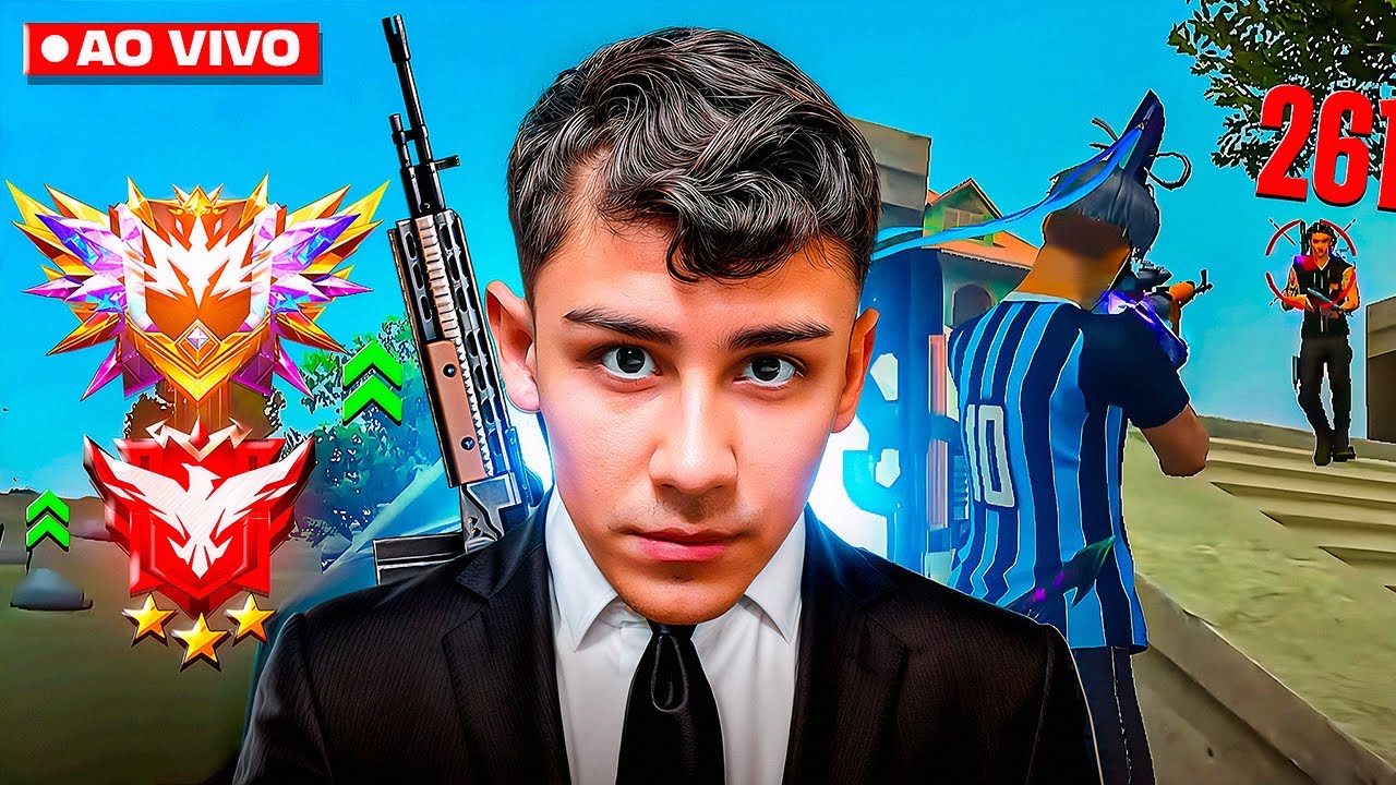 FREE FIRE AO VIVO - JOGANDO COM INSCRITOS ! LIVE AGORA SO DIA 30 ❤