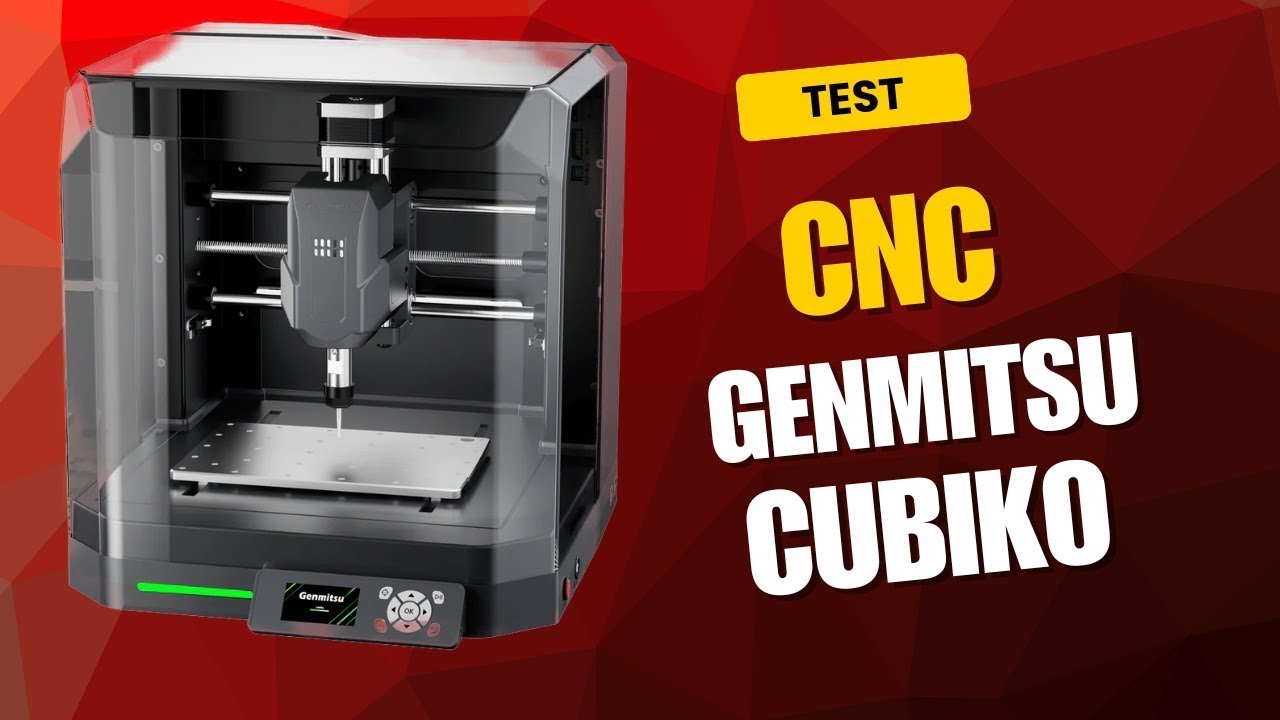 Découverte de la CNC Cubiko de Genmitsu