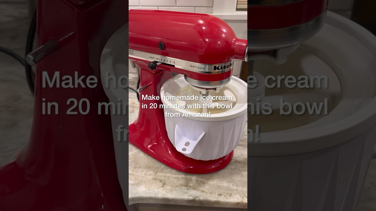 The New KitchenAid Ice Cream Maker Attachment Makes Summertime Delicious