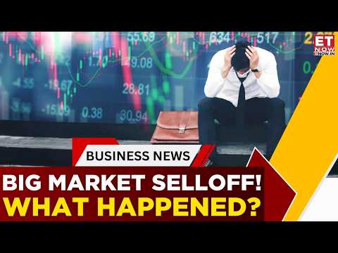 Nifty Crashes Below 23,100: What’s Driving The Market Selloff? | India VIX Jumps 24% | ET Now