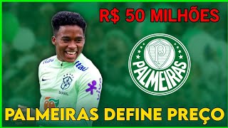 Busca Por Substituto de Endrick: Palmeiras Define Valor