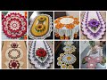 Top beautiful & attractive crochet table runner handmade mats table topper new collection ideas 2026