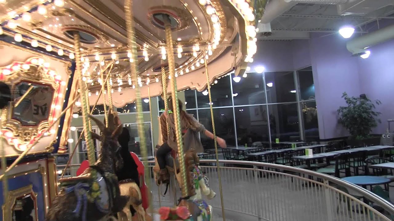 Hannah and Shauni on Carousel at South Towne Mall in Sandy, Utah YouTube