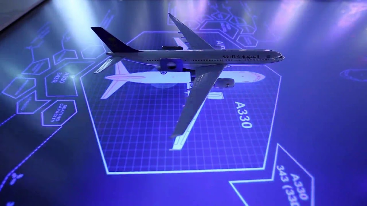 Object detection touch table - YouTube