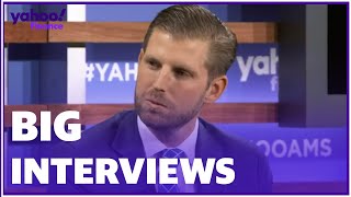 Eric Trump admits "things are different when you grow up as a Trump."