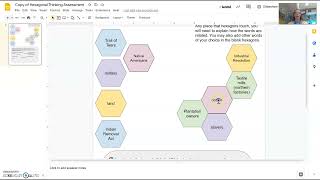 Indian Removal Hexagonal Thinking Assessment