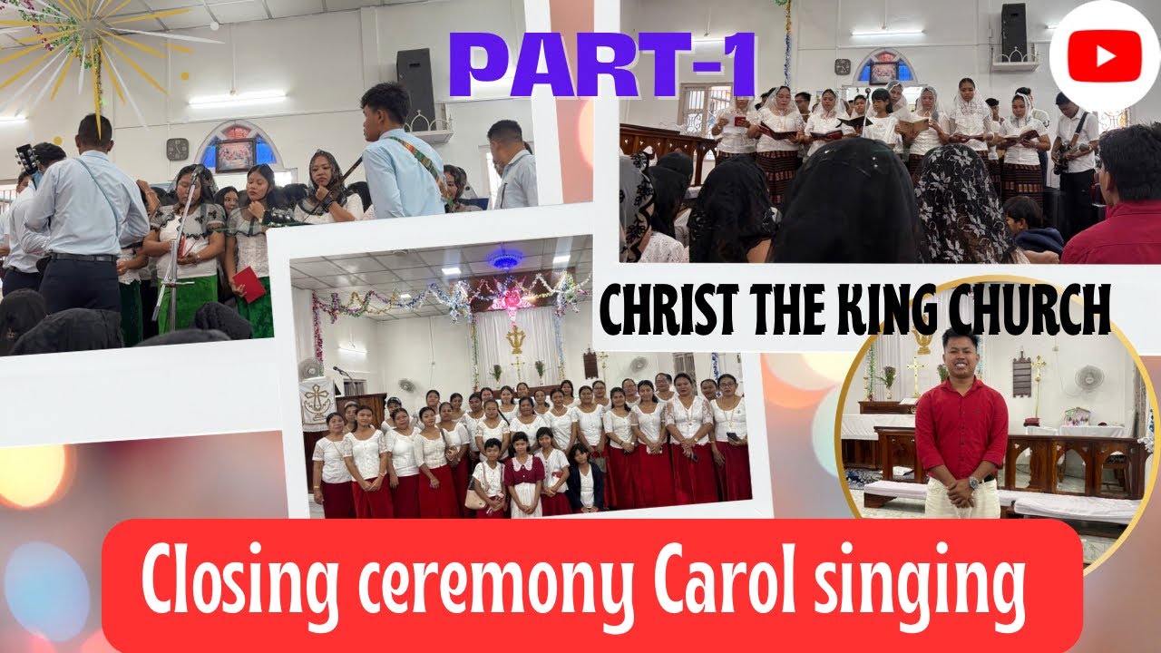 Closing Ceremony of Carol singing 🎉at Christ the king Church✝️ | part -1 vlog | Sri Vijaya Puram 