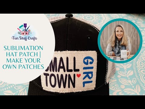 Sublimation Hat Patch  Make Your Own Patches 