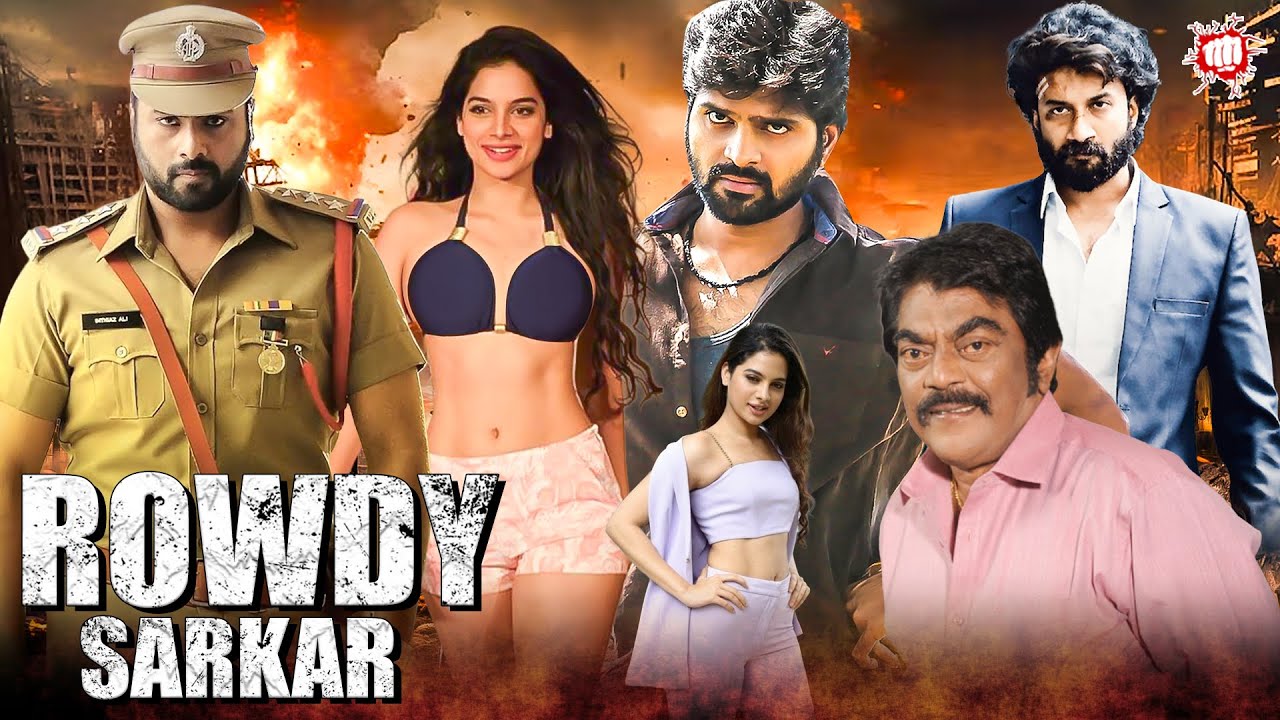 Rowdy Sarkar | South Indian Blockbuster Hindi Dubbed Action Movie | Nara Rohit | Vishnu | Tanya Hope