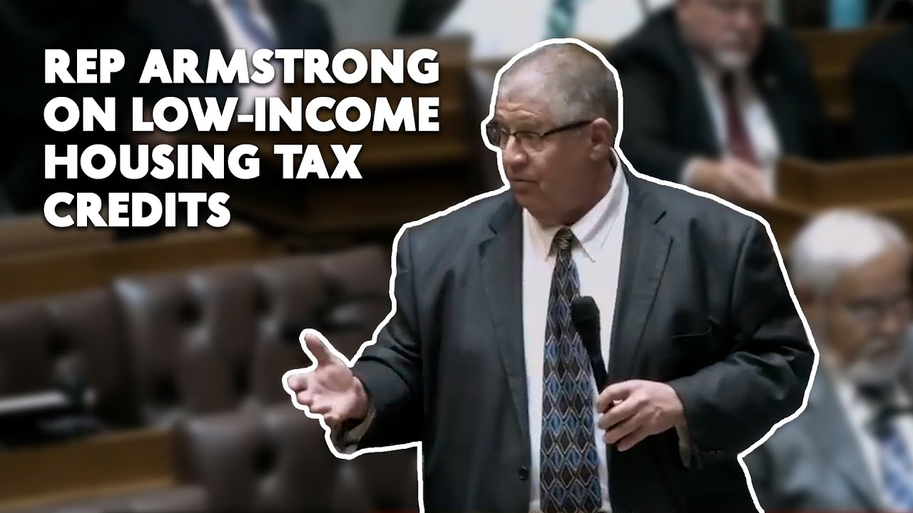 Rep Armstrong on Low Housing Tax Credits YouTube