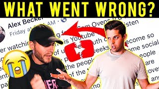 ALEX BECKER QUITS YOUTUBE