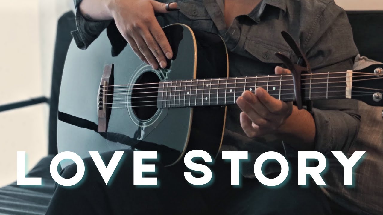 Love Story - Indila - Fingerstyle Guitar Cover (with tabs)