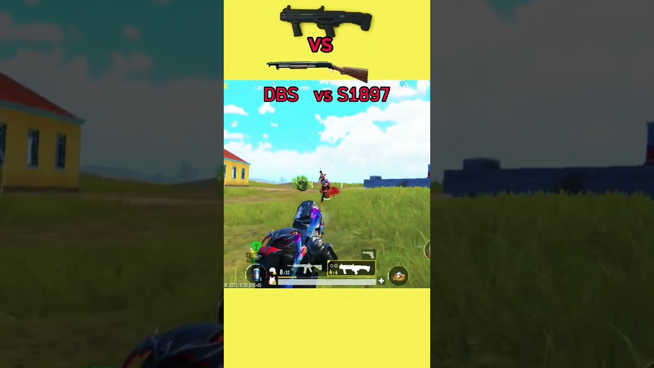 DBS vs S1897 shotgun Powe😆😱