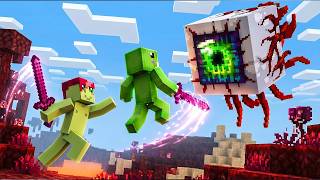 2 GORDOS TRYHARDS vs TERRARIA EN MINECRAFT