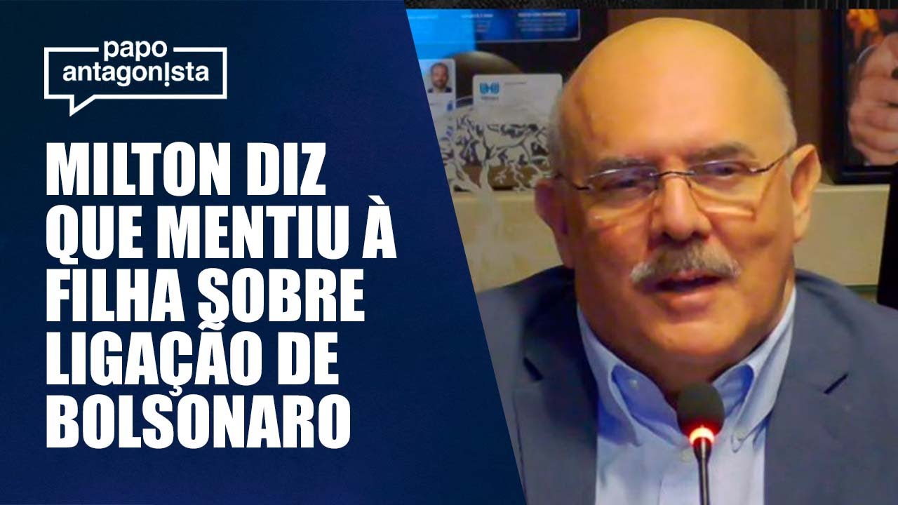 "Grande falha", diz Milton Ribeiro, sobre citar Jair Bolsonaro em ligação