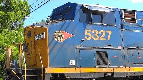 CSX Western Maryland Heritage Sticker Unit Leading Q235