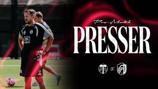 Yoann Damet and Alex Mǎțan Pre-Match Presser | Portland Timbers vs St. Louis CITY SC