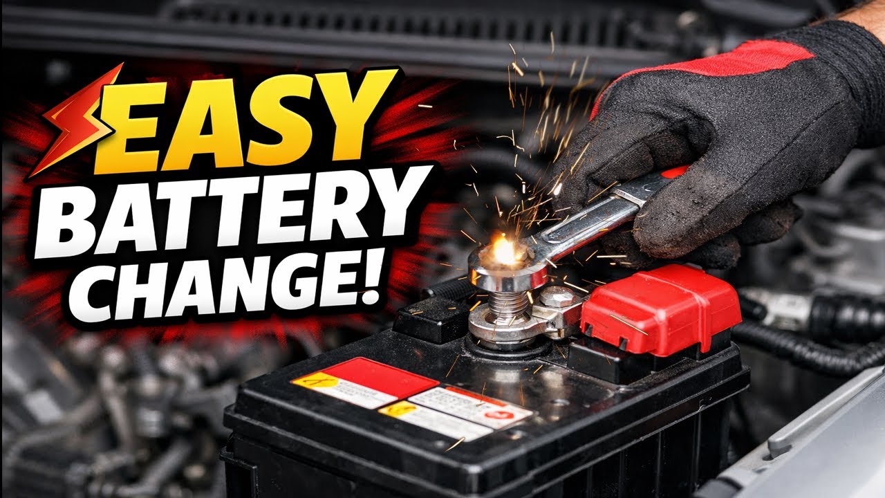 How to Change a Car Battery – EASY - YouTube