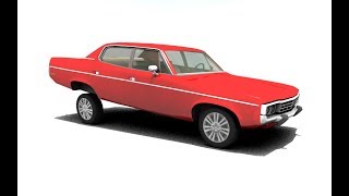 Virtual Crash Reorienting Vehicle Mesh