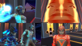 Sark and The MCP(Master Control Program) Boss Fight - Kingdom Hearts II