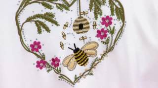 Quacker Factory Bee Still my Heart 3/4 Sleeve T-shirt on QVC
