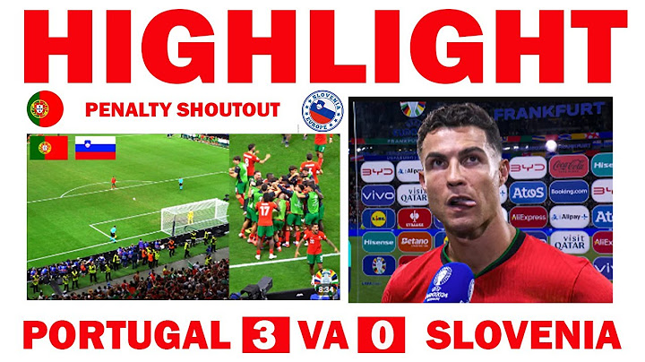 Portugal vs Slovenia Full Penalty Shootout Highlight  & Celebrations (Fan View) (3-0)  EURO 2024