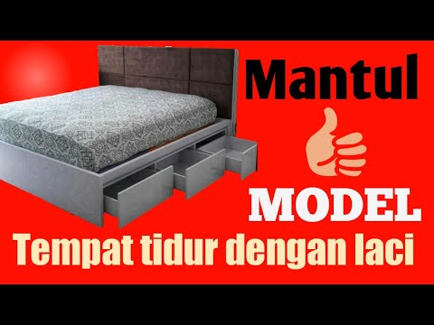 Video: Memilih Tempat Tidur (125 Foto): Tempat Tidur Palet Modern, Model Empuk Built-in Dengan Kasur