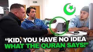 Muslim Convert DUMBSTRUCK When Tommy Brings Up This Verse 