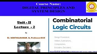 Combinational Logic Circuits Design