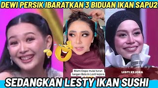 DEWI PEREIK IBARATKAN BIDUAN DANGDUT EMNCTV IKAN PARI!! SEDANGKAN LESTY IKAN SHUSI