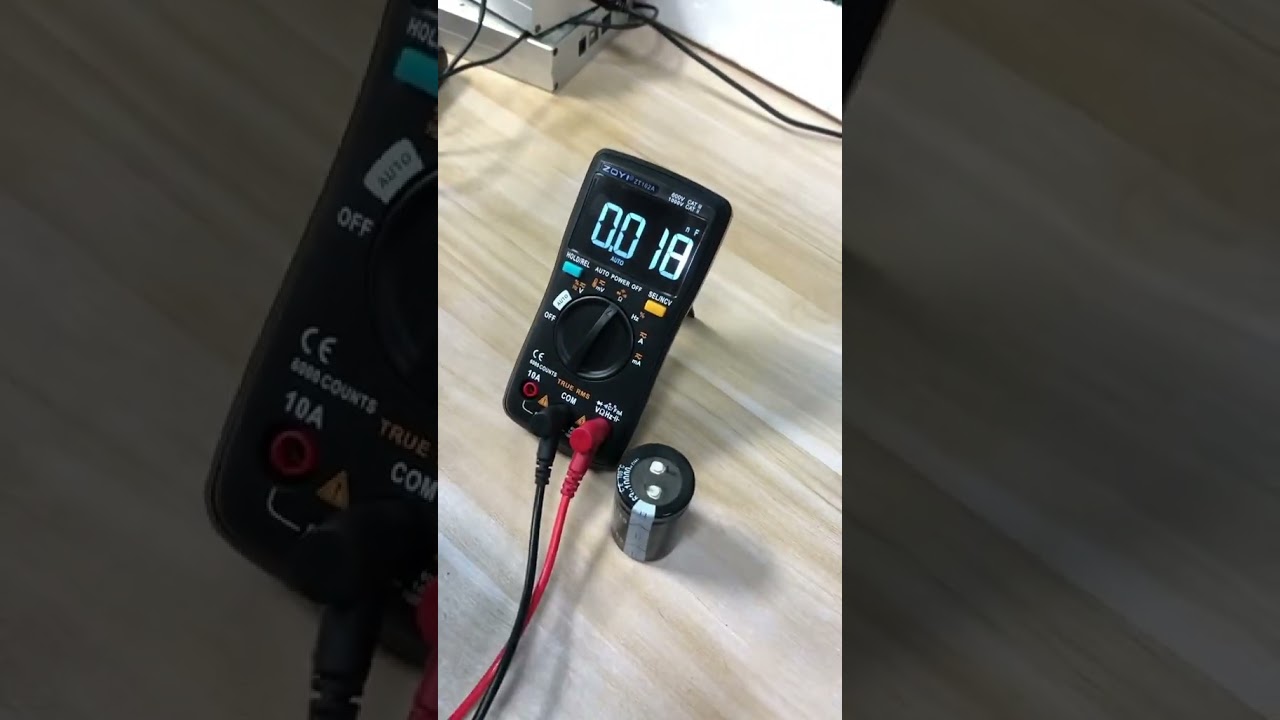 Measuring large capacitance 