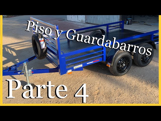 How to Make a Complete Trailer - Part 4 Floor and Fender