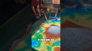 3D Interactive Topographic Map 🌎