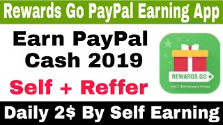 Rewards Go App | New PayPal Cash Earning App | Earn Money by Self + Reffer | Don't Miss screenshot 4