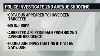 Police Investigate 2nd Avenue Shooting in Troy