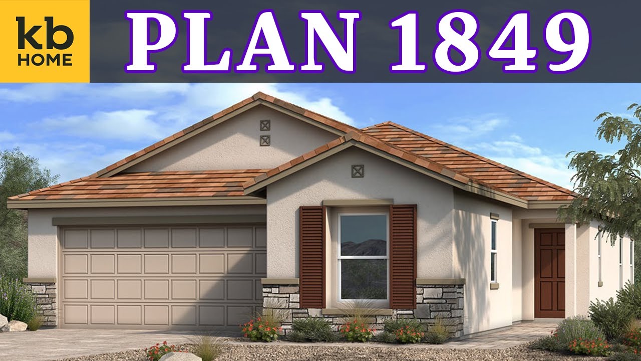 Plan 1849 at Saguaro North by KB Homes l New Homes for Sale in SW Las