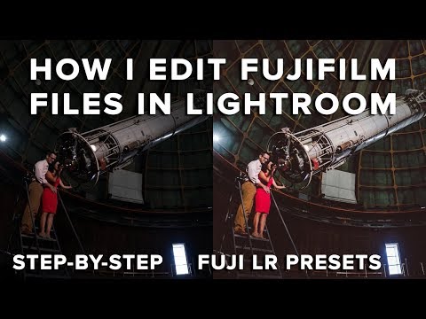How I edit my Fuji raw files | Fujifilm Lightroom Presets thumbnail
